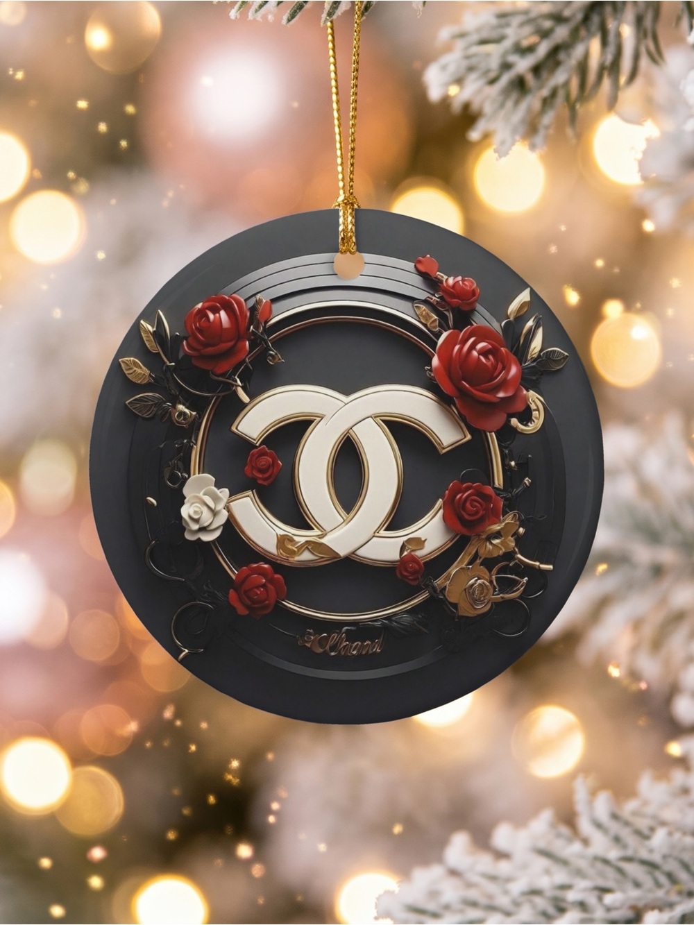 HANDMADE FASHION Ceramic Christmas Ornament